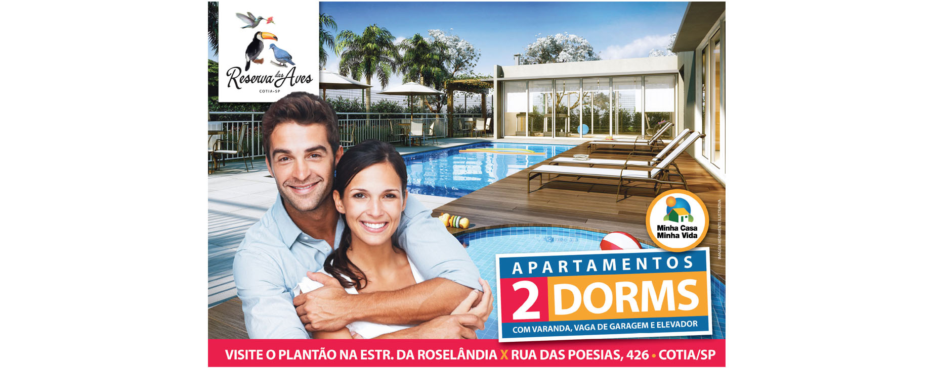 Reserva das Aves, publicidade, propaganda, design gráfico, marketing promocional, lançamentos imobiliários, publicidade online/offline, eventos, Campinas